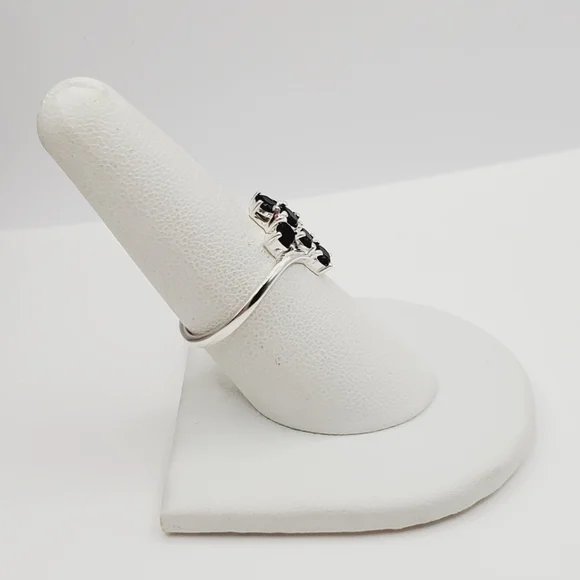 Black Cross Ring